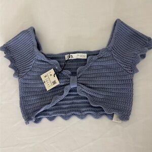 Zara Knit Crop Top size Small